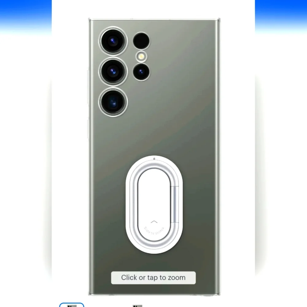 Samsung Clear Gadget Case for Galaxy S23 Ultra